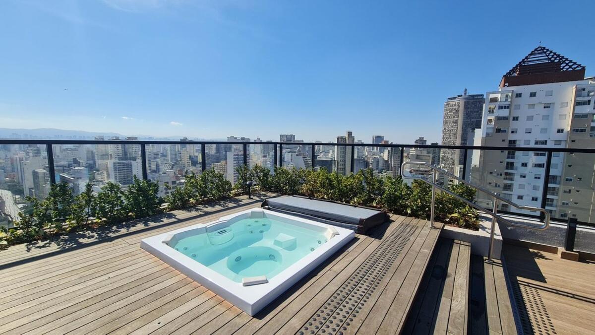 Studio Novo Is Consolacao- Ar Condicionado, Academia E Jacuzzi Apartamento