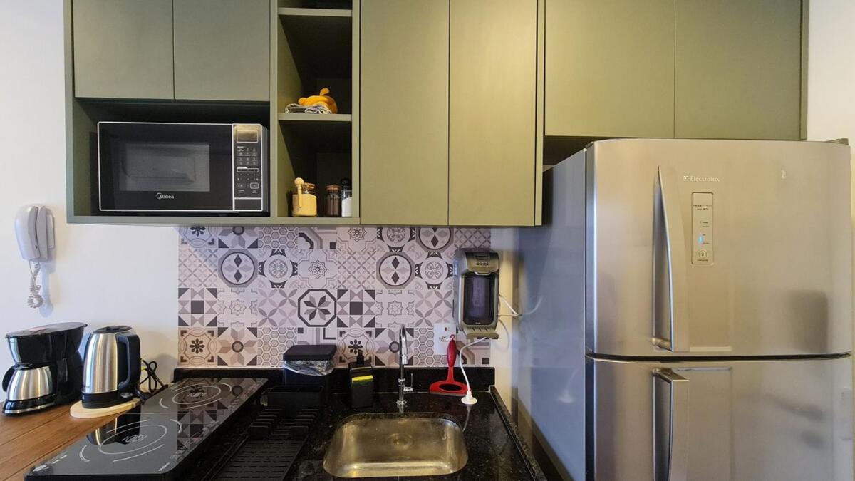 Studio Novo Is Consolacao- Ar Condicionado, Academia E Jacuzzi Apartamento *